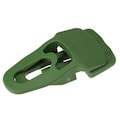 Easyklip Midi Clip-Green, 220Lbs Cap & Grabs Tarp, Netting, 1/4" Thick, PK4 4103